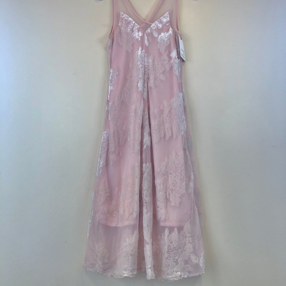 ✨NWT✨SPIRIT OF GRACE 💜Sz. XS velvet dress - Picture 4 of 7